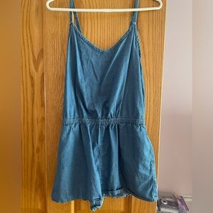 Forever 21 Denim Romper